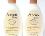 2 Count Aveeno Baby 12 Oz Lightly Scented Tear Free Gentle Conditioning ... - £25.79 GBP