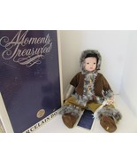 MOMENTS TREASURED TUSCO ANOUK ESKIMO BOY DOLL LTD #2017 19.5&quot; WILLIAM TU... - $22.72