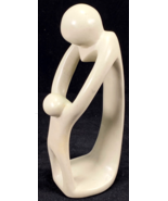 Natural Hand Carved Soapstone Parents/Child/Family Sculpture Made in Ken... - €15,40 EUR