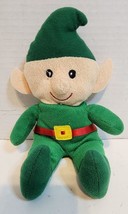 Greenbrier International Christmas Elf Plush Toy Doll 9&quot; Musical - £6.91 GBP