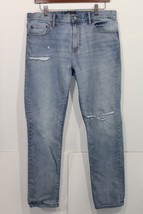 NEW Men&#39;s GAP  Skinny Jeans Distressed 33 x 30 MSRP $69.99 - £23.25 GBP