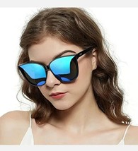 LVIOE Cat Eyes Sunglasses for Women, Polarized Oversized Fashion Vintage Eyewear - £7.98 GBP