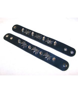 12 SPIDER LEATHER SPIKE BRACELET jewelry spiked band - €20,35 EUR
