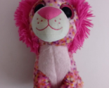 2016 Best Made Toys Pink Spotted Lion Plush 11” Big Eye Stuffed Animal Toy - $11.63