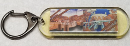 Hoover Dam Keychain Lenticular Sam Name Plastic Vintage - £9.63 GBP
