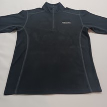 Columbia AM6558 Men Black Klamath Range II Half Zip Fleece Pullover Sweatshirt S image 8