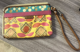 Fossil Fossil Long Live Vintage Wallet Patchwork Floral Applique - £14.58 GBP