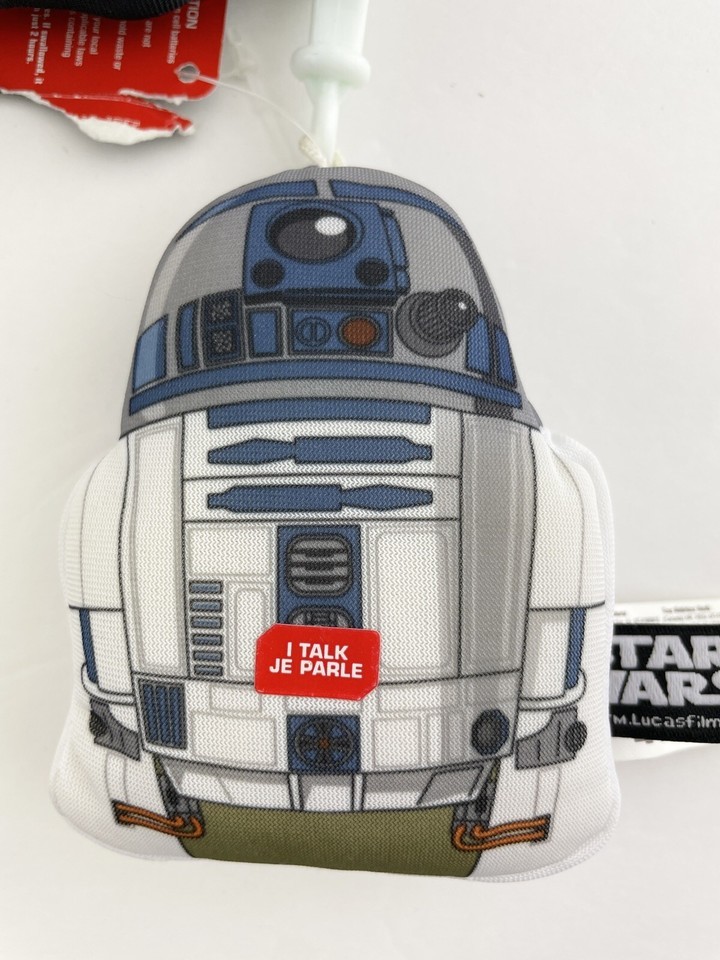 Star Wars Episode 8 The Last Jedi Clip On Talking Plush BB8 Chewbacca Darth R2D2 Item image 4