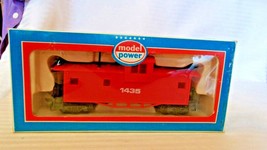 HO Scale Model Power 37&#39; Wide Vision Caboose, Red #1435, BNOS - £18.34 GBP