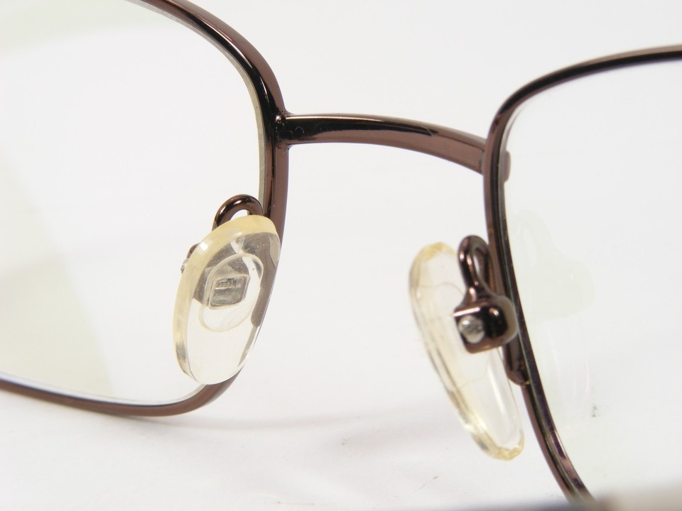 893 C2 Brown UNIQUE EYEGLASSES GLASSES METAL FRAME 55-19-140mm Item image 8