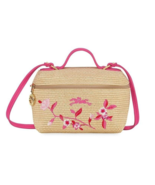 Longchamp Le Panier Pliage Vanity Floral Embroidered XS Crossbody ~NWT~ - $270.34 CAD