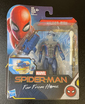 Marvel SPIDER-MAN Far From Home Under Cover Concept Series w/ Launcher 6&quot; Figure - £7.09 GBP