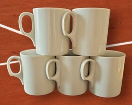 Vintage 1970s Fitz And Floyd Numbers Coffee Mugs Cups Set of 5 Rare MCM Find - £71.21 GBP