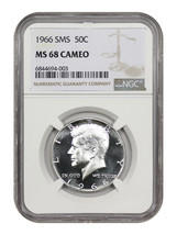 1966 50C NGC SP68CAM (Special Mint Set) - $509.25