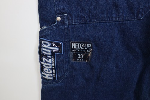 Deadstock Vintage 90s Y2K Streetwear Mens 33x34 Baggy Wide Leg Skateboard Jeans Item image 15