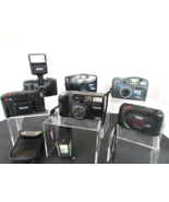 Lot of 6 Vivitar  Film Loading Point &amp; Shoot Cameras Untested Nice &amp; Clean - $372.70 MXN