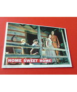 1956  TOPPS   DAVY  CROCKETT   HOME  SWEET  HOME  # 24  ORANGE  BACK  VERY  NICE - $34.99