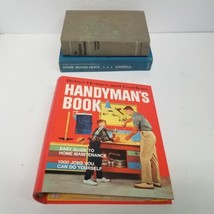Vintage Handyman &amp; Home Repair Hardcover Illustrated Book Lot of 3 - £27.22 GBP