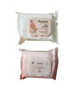2 Aveeno Wipes Ultra Calming Makeup Removing Wipes Sensitive Skin 25 Ct ... - £23.36 GBP