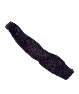 Vintage Women&#39;s Belt Black Cummerbund Style - $21.76