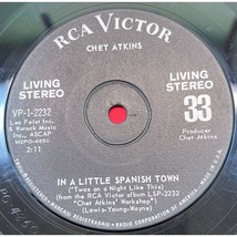 Chet Atkins Jukebox Compact 33 Country Lambeth Walk / In a Little Spanish Town - $19.89