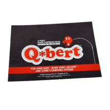 Vintage 1983 Q*Bert Qbert Atari 2600 Video Game Replacement Instructions Only - £8.52 GBP