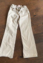 Gap Girls Khakis Pants sz 7 Regular Adjustable Waist  - £7.93 GBP