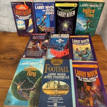 Larry Niven 10 Sci-Fi Paperbacks 1980s - £22.10 GBP