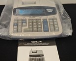 Victor 1530-6 Double Insulated Printing Calculator with Manual - $58.04