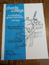 Level One Chord And Keys For Individual Or Group Instruction Piano - $18.69