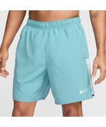 Nike Challenger Dri-FIT Shorts Denim Turquoise Sz Large 7in Brief-Lined ... - €25,77 EUR