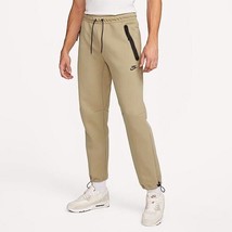 Nike Sportswear Tech Fleece Pants Straight Leg Bungee Khaki  DQ4312 Large - £65.14 GBP