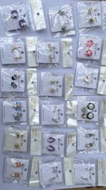 !Hot Sale new arrival ,Korean Fashion Earrings 50 pair mixed lots, 50pair/lot wh - £56.56 GBP
