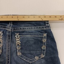 Daytrip Aries DBK514 Women's Blue Stretch Denim Low Rise Cropped Jeans (27×25) image 11