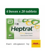 x6 Box ABBOT Heptral 500MG 20 Tablets for Liver Health fast ship by DHL ... - $403.36 CAD