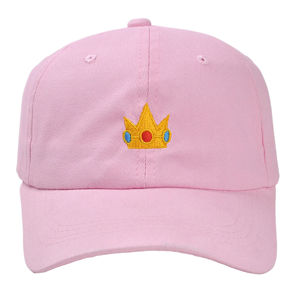 Ball cap princess peach girl hat rosalina dad cap spring summer beach woman comfortable thumb200