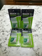 *4* Reach Professional Wide Interdental Brush 10 Cleaners Lime Green 40 Picks - $14.10