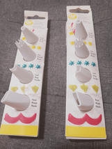 Wilton Decorating Icing Tips. 2 Packs. #8 total - $13.86