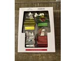 New 2023 Hallmark Set of 4 Christmas Glass Ornaments Peanuts Snoopy Dogh... - $49.38
