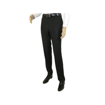 Men RENOIR Suit Solid Two Button Business Formal Classic Regular Fit 201-1 Black image 9