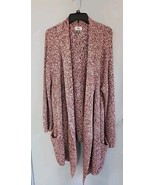 Women&#39;s Old Navy XXL  Oversized Long Cardigan  Sweater Shawl Collar Pockets - $22.72 CAD