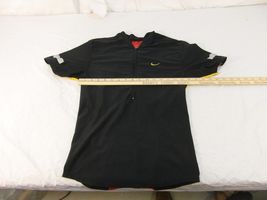 Adult Men&#39;s Nike Dri-Fit Red Black Yellow Gray Reflective Cycling Top 30293 - $12.66