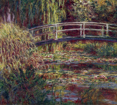 Art Claude Monet Water-Lily Pond, Symphony in Rose, 1900 Print Giclee Canvas - £7.43 GBP+