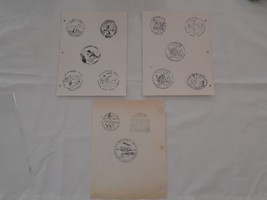 Us Geological Survey Antarctica Research Program 1960s-1980s Lot Of 4 Pages - £7.78 GBP