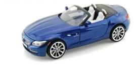 2010 BMW Z4 Blue 1/24 Motor Max Diecast Car New - $29.70