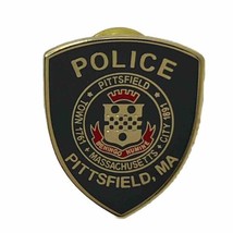 Pittsfield Massachusetts Police Department Law Enforcement Enamel Lapel ... - £11.81 GBP