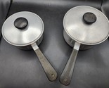 Vintage Kitchen Craft Aluminum Cookware 4-Piece Set - SITS FLAT-  Pots P... - £27.40 GBP