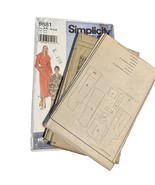 Simplicity 9881 Pattern Wrap Coat in Two Lengths Sz 6-16 AA UNCUT NEW Se... - $9.99