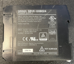 Omron S8VK-G06024 24V 2.5A DIN Rail Power Supply - $22.99