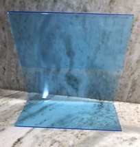 Retail Merchandise Plastic Turquoise Display 6x6x4Inches - $4.83